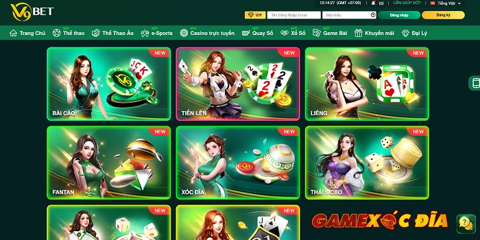 xóc đĩa trực tuyến