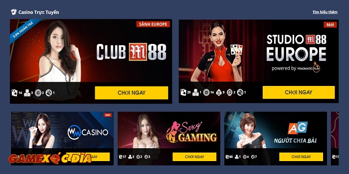 game xóc đĩa m88